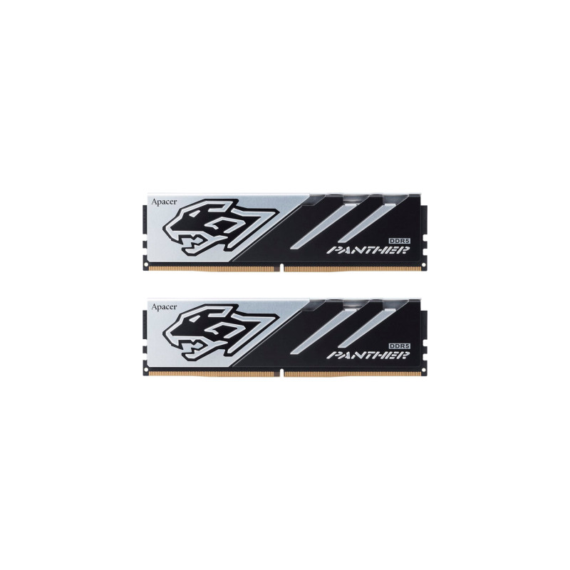 Модуль пам'яті для комп'ютера DDR5 32GB (2x16GB) 5600 MHz Panther Apacer (AH5U32G56C5227BAA-2)