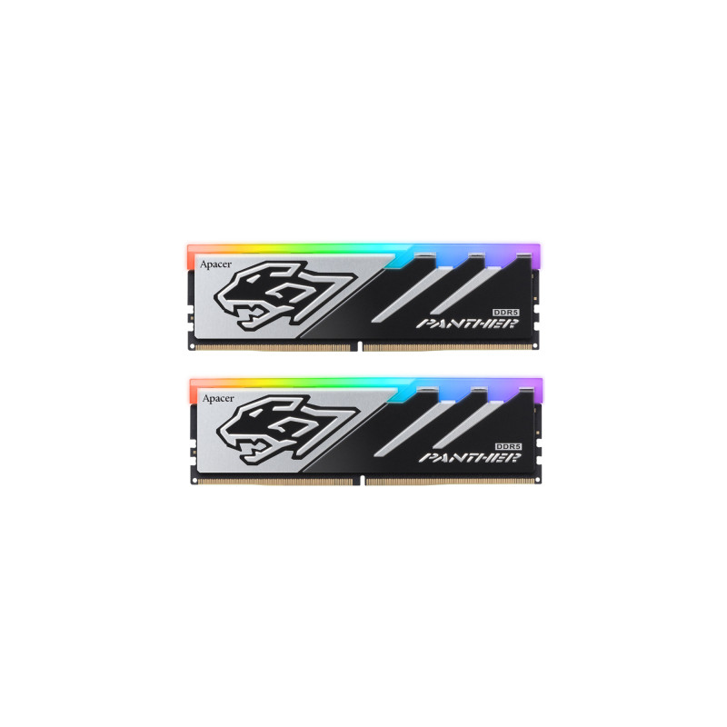 Модуль пам'яті для комп'ютера DDR5 32GB (2x16GB) 5600 MHz Panther RGB Apacer (AH5U32G56C5229BAA-2)