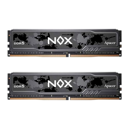 Модуль пам'яті для комп'ютера DDR5 32GB (2x16GB) 6000 MHz NOX Apacer (AH5U32G60C622MBAA-2)