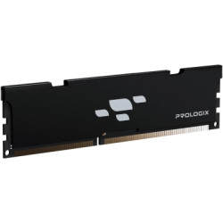 Модуль пам'яті для комп'ютера DDR4 16GB 3200 MHz Black Prologix (PRO16GB3200B4)