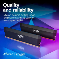 Модуль пам'яті для комп'ютера DDR5 16GB 6400 MHz Pro Micron (CP16G64C38U5B)