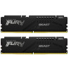 Модуль пам'яті для комп'ютера DDR5 64GB (2x32GB) 5600 MHz Beast EXPO Black Kingston Fury (ex.HyperX) (KF556C40BB2K2-64)