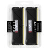 Модуль пам'яті для комп'ютера DDR4 32GB (2x16GB) 3200 MHz Beast RGB Black Kingston Fury (ex.HyperX) (KF432C16BB12AK2/32WP)