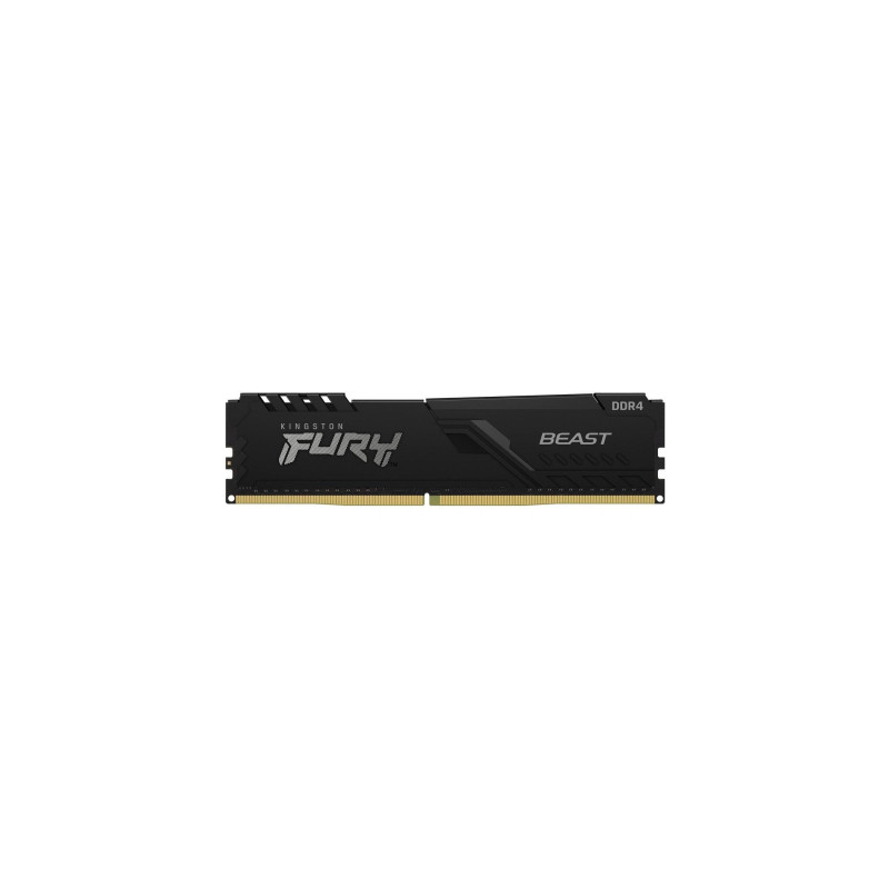 Модуль пам'яті для комп'ютера DDR4 16GB 3200 MHz Beast Black Kingston Fury (ex.HyperX) (KF432C16BB1/16WP)