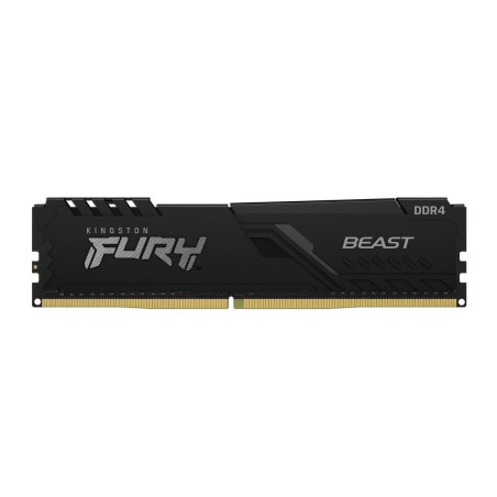 Модуль пам'яті для комп'ютера DDR4 16GB 3200 MHz Beast Black Kingston Fury (ex.HyperX) (KF432C16BB1/16WP)