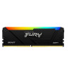 Модуль пам'яті для комп'ютера DDR4 8GB 3200 MHz Beast RGB Kingston Fury (ex.HyperX) (KF432C16BB2A/8WP)