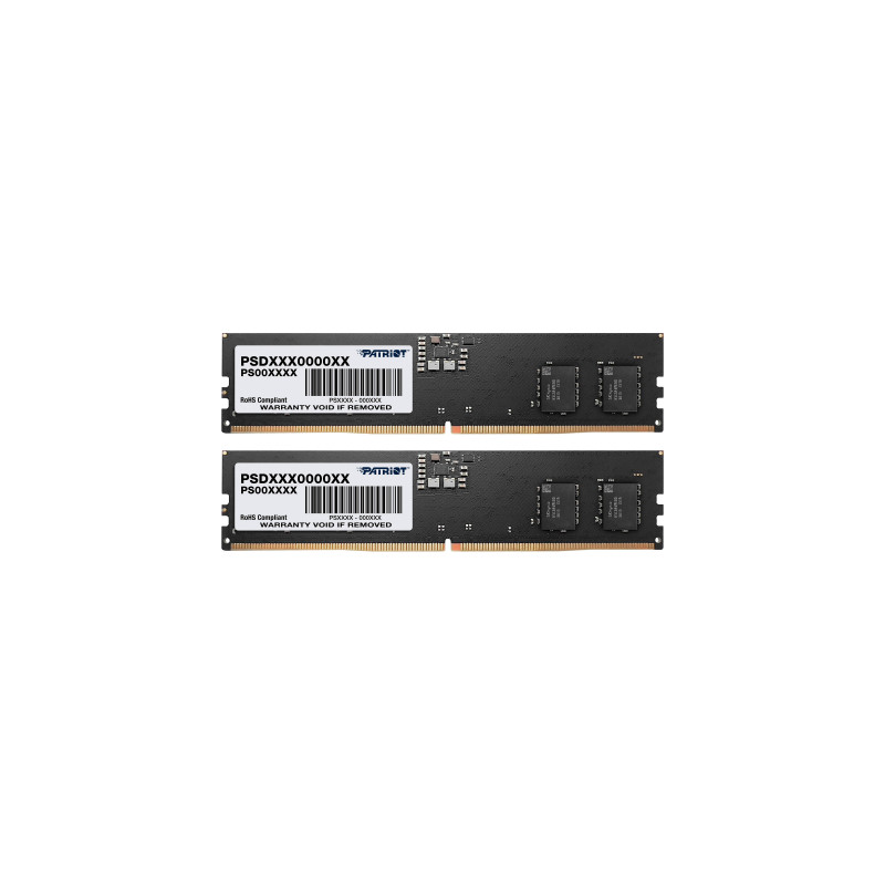 Модуль пам'яті для комп'ютера DDR5 16GB (2x8GB) 4800 MHz Signature Line Patriot (PSD516G4800K)
