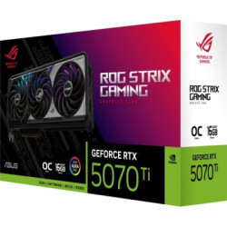 Відеокарта ASUS GeForce RTX5070 Ti 16GB ROG STRIX OC GAMING (ROG-STRIX-RTX5070TI-O16G-GAMING)