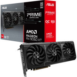 Відеокарта ASUS Radeon RX 9060 XT 16Gb PRIME OC (PRIME-RX9060XT-O16G)