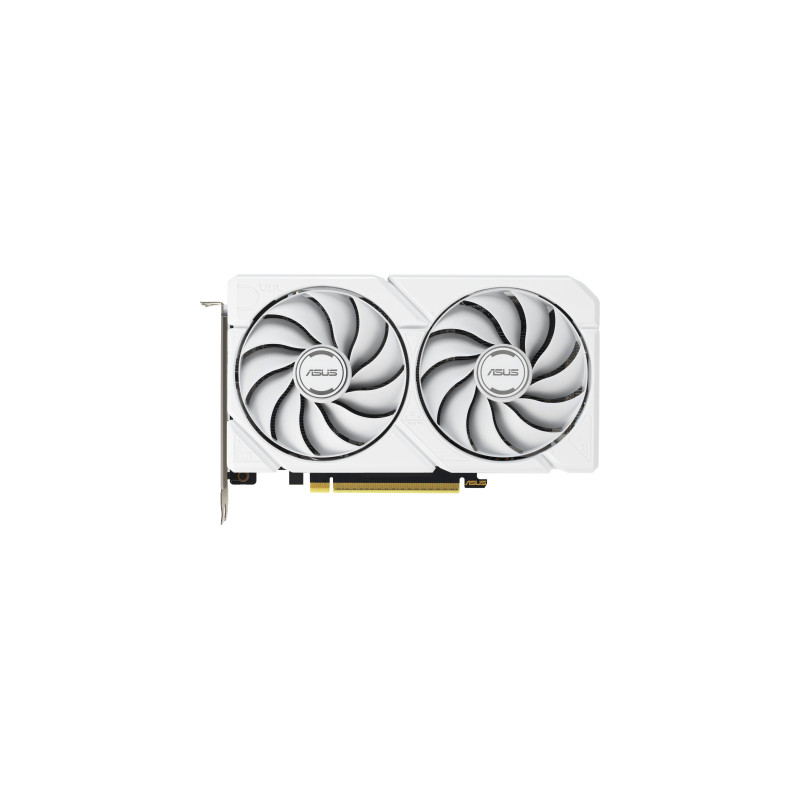 Відеокарта ASUS Radeon RX 9060 XT 16Gb DUAL WHITE OC (DUAL-RX9060XT-16G-WHITE)