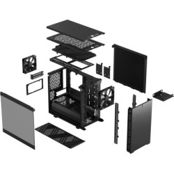 Корпус для ПК Fractal Design Define 7 Nano - Black TG Light (FD-C-DEF7N-02)