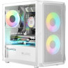 Корпус для ПК Logic concept PORTOS MESH+GLASS ARGB fans 3x120mm WHITE (AM-PORTOS-20-0000000-0002)
