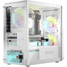 Корпус для ПК Logic concept PORTOS MESH+GLASS ARGB fans 3x120mm WHITE (AM-PORTOS-20-0000000-0002)