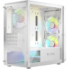 Корпус для ПК Logic concept PORTOS MESH+GLASS ARGB fans 3x120mm WHITE (AM-PORTOS-20-0000000-0002)