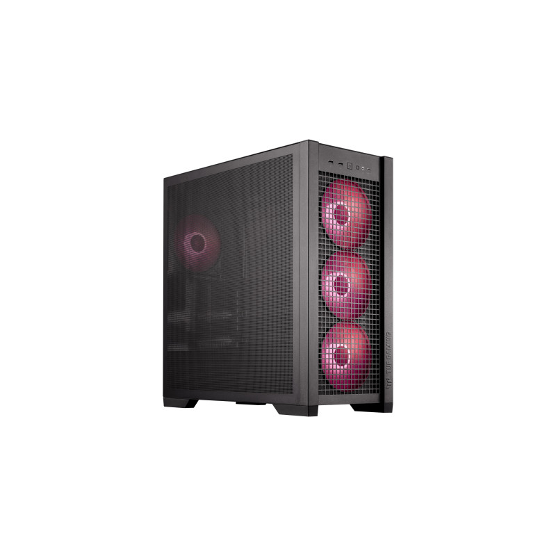 Корпус для ПК ASUS TUF Gaming GT302 ARGB Black (90DC00I0-B19000)