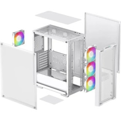 Корпус для ПК Deepcool CC560 Mesh V2 White (R-CC560-WHAMA4-G-2)