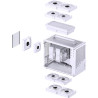 Корпус для ПК JONSBO Z20 White