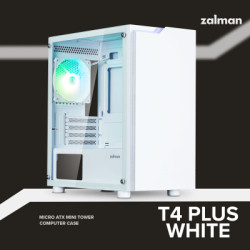 Корпус для ПК Zalman T4 Plus (T4PLUSWHITE)