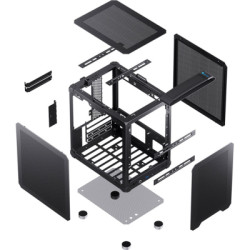 Корпус для ПК JONSBO C6 Handle Black