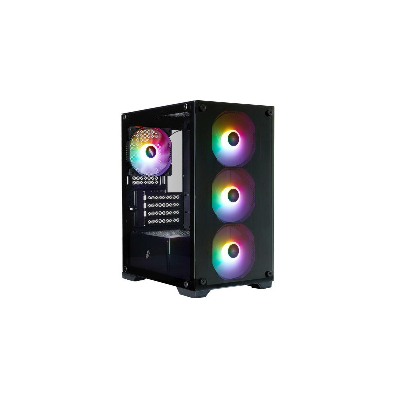 Корпус для ПК 1stPlayer X2-M-BK-4F7