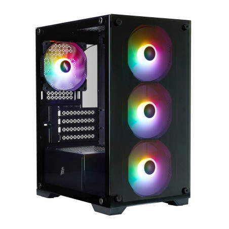 Корпус для ПК 1stPlayer X2-M-BK-4F7