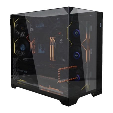 Корпус для ПК Lian Li O11 VISION Compact, Black (G99.O11VPX.00)