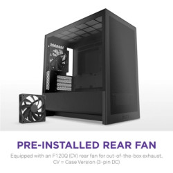 Корпус для ПК NZXT H3 Flow All Black (CC-H31FB-01)