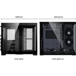 Корпус для ПК Lian Li O11 Dynamic Mini V2, Black (G99.O11DMIV2X.00)