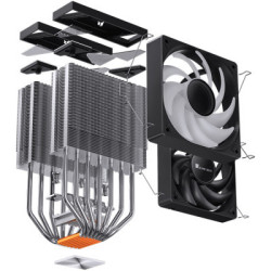 Кулер до процесора JONSBO CR-3000 ARGB Black