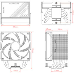 Кулер до процесора ID-Cooling Frozn A610 ARGB (FROZN A610 ARGB)