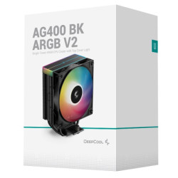Кулер до процесора Deepcool AG400 BK ARGB V2