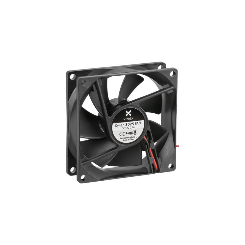 Кулер до корпусу Vinga 8025 ОЕМ