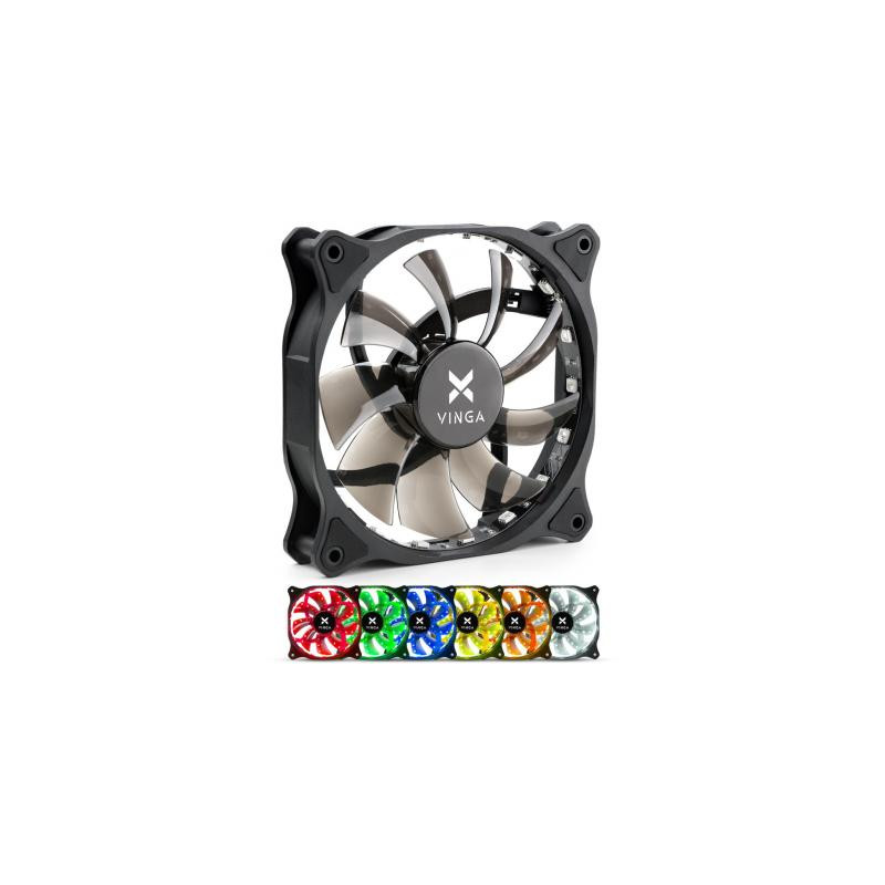 Кулер до корпусу Vinga RGB fan-01