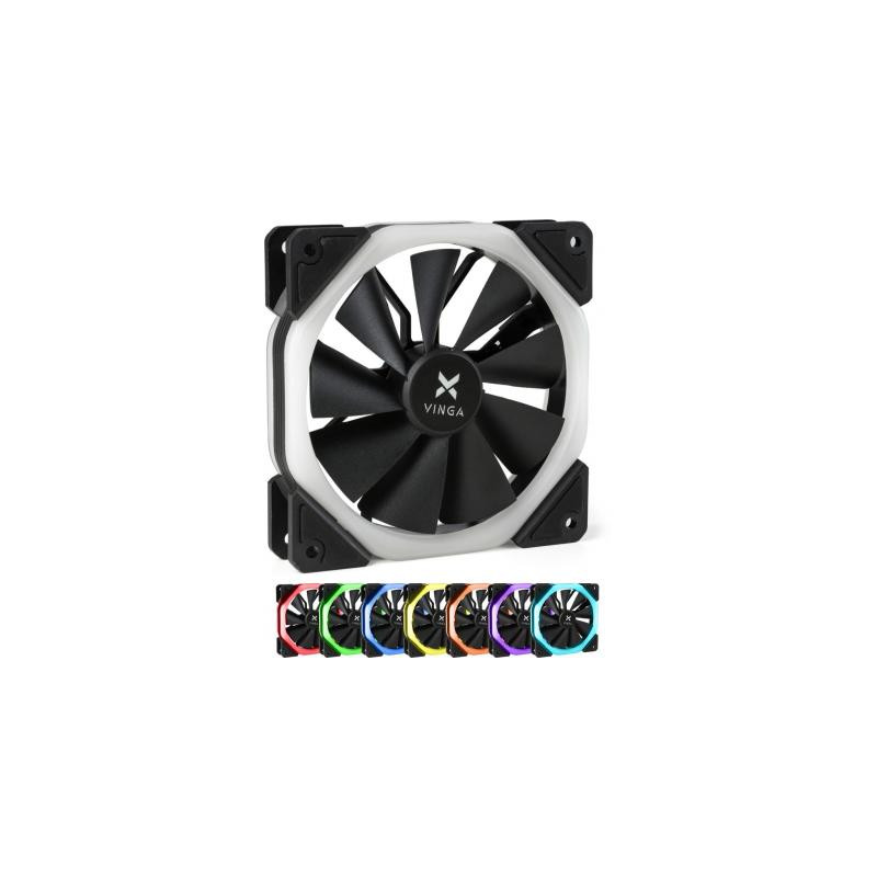 Кулер до корпусу Vinga RGB fan-04