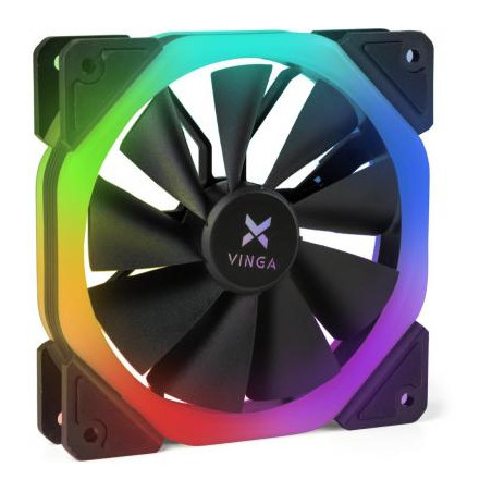 Кулер до корпусу Vinga RGB fan-06