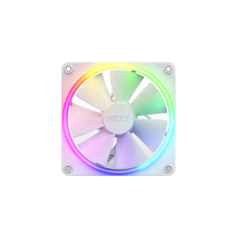 Кулер до корпусу NZXT F120RGB Single (White) (RF-R12SF-W1)