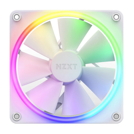 Кулер до корпусу NZXT F120RGB Single (White) (RF-R12SF-W1)