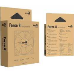 Кулер до корпусу AeroCool Force 8 Black (ACF1-FC00110.11)