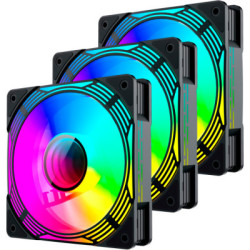 Кулер до корпусу Gamemax KF300 BK