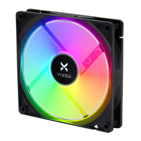 Кулер до корпусу Vinga RGB fan-10