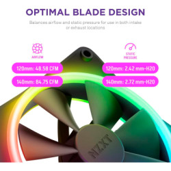 Кулер до корпусу NZXT F120RGB Duo - 120mm Dual- (RF-D12SF-B1)