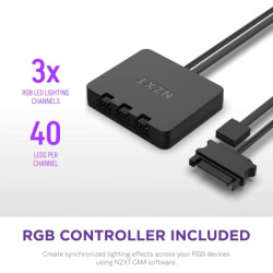 Кулер до корпусу NZXT F120RGB Duo - 120mm Dual- (RF-D12SF-B1)