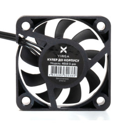 Кулер до корпусу Vinga 4010 3-pin ОЕМ