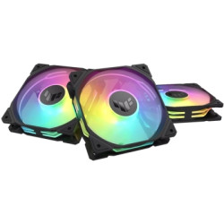 Кулер до корпусу ASUS TUF Gaming TR120 ARGB Reverse Triple Pack Black (90DA00D0-B09020)