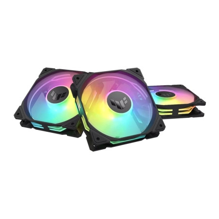 Кулер до корпусу ASUS TUF Gaming TR120 ARGB Reverse Triple Pack Black (90DA00D0-B09020)