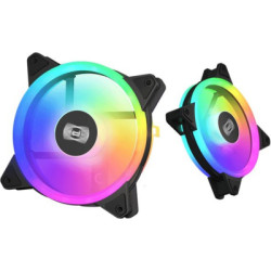 Кулер до корпусу PcCooler F3 T120 ARGB BK 3IN1