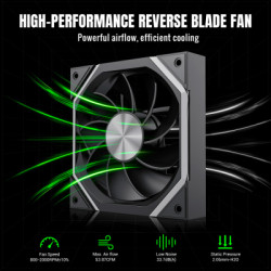 Кулер до корпусу Gamemax FN12A-N2-R