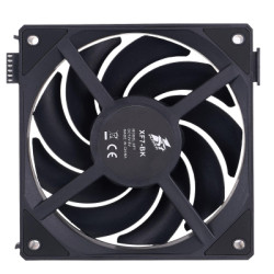 Кулер до корпусу 1stPlayer XF7 Black (XF7-BK-1IN1)