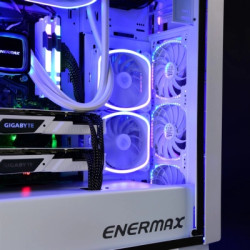 Кулер до корпусу Enermax SquA RGB White (UCSQARGB12P-W-SG)