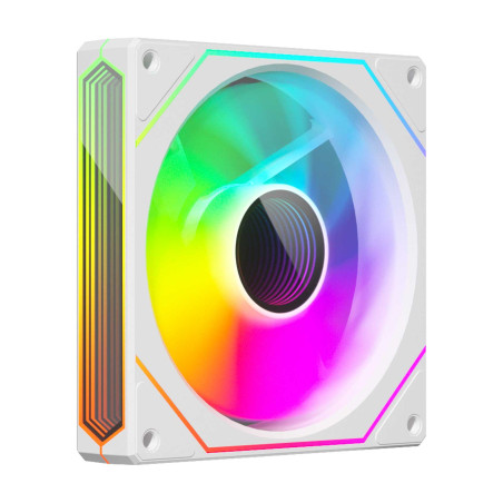 Кулер до корпусу Zezzio PRISM 6 Pro ARGB White